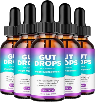 6 Bottles Gut Drops